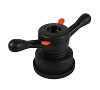 Balanceador de Neumático Herramienta 36/38/40 mm 3/4 mm Máquina negra de liberación rápida de neumáticos de automóvil, tuerca de sujeción de ala de buje Balanceador (Inner diameter 40mm pitch 4mm)