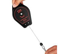 Balanceador De Resorte Retráctil 0,6~2,0 Kg Capacidad Soporte Para Herramientas Colgante Soporte Suspensión Línea De Montaje Accesorios Es620 (Negro)