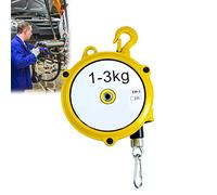 Balanceador de Resorte Retráctil, 1-3/3-5/5-9kg, Spring Balancer con Gancho de Aleación de Acero, Equilibrador de Resorte para la Fabricación de Automóviles Taller de Producción(Size:1-3kg)