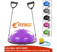 BALANCEAR MEDIA BOLA INFLABLE ESFERA ENTRENADOR DE FITNESS YOGA PILATES GIMNASIO