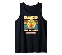 Balanced Like My Bonsai Estableció Bonsái del año de nacimiento de 1970 Camiseta sin Mangas