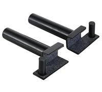 BalanceFrom Accesorios para jaula eléctrica - barra en T, soportes para placas de peso, barras de inmersión, brazos de proyector, ganchos en J, para estantes de 2 x 2 pulgadas con agujero de 1 pulgada
