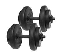 BalanceFrom Go Fit Mancuernas multiusos, 18 kg, negro