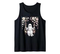 Balanceo Lindo Kawaii Boo Halloween Cottagecore Camiseta sin Mangas