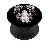 Balanceo Lindo Kawaii Boo Halloween Cottagecore PopSockets PopGrip Adhesivo