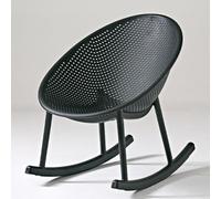 Balancín ovalado de plástico transpirable en forma de huevo para uso en interiores y exteriores, para todo tipo de clima, perfecto para niños y adultos, cómodo asiento divertido, equipo de parque