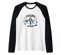 Balancing Act Casual Oficina Desgaste hogar Esencial S19 Camiseta Manga Raglan