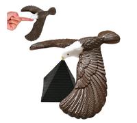 Balancing Eagle Bird Toy - 17x13cm ABS, Novelty Interactive Physics Toy, Desktop Balance Game | Perfect For Children, Party Favor
