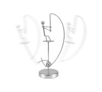 Balancing Fisherman Dynamic Art Figurine - Fishing Statue Desk Ornament