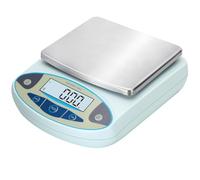 Balanza Analítica Digital De Alta Precisión De 5000 G X 0,01 G, Báscula De Laboratorio Precisa para Joyería, Cocina Y Uso Científico - 13 Unidades con Precisión De 0,01 G, Báscula Electrónica