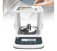 Balanza Analítica Digital De Laboratorio, 200 G/300 G/500 G, Calibración Extern impresión De Datos, Tiempo De Estabilización: ≤3 S, Fuente De Alimentación Dual,500g