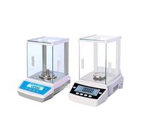 Balanza analítica Equilibrio analítico electrónico FA Una milésima equilibrio Ja Balance electrónico del laboratorio de miles de equilibrio Balanza de miligramos de laboratorio científico(FA1004)