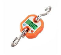 Balanza colgante, Báscula electrónica, retroiluminación LCD, peso máximo 150 kg, mini báscula de grúa(Oranje)