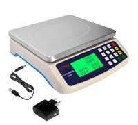 Balanza Comercial Peso-Precio 40kg/1g para Hostelería, Tiendas y Comercios