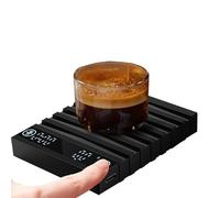 Balanza de café, 2 kg, 0,1 G, báscula de cocina digital, portátil, medidora con temporizador, para casa, oficina, viaje, camping, cocina diaria
