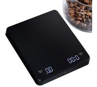 Balanza de café | Accesorios De Cocina De Precisión - Báscula de Café Digital de Pesaje | Para Over, Hornear, Pastelería, Hogar, Restaurante, Bistrot, Panadería, Camping, Picnic, Noche