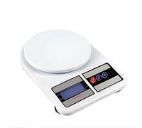Balanza de Cocina Digital 10 kg Máx con Pantalla LCD HD y Funciones de Tara