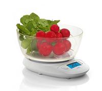 Balanza de cocina digital con bol laica ks1019 colo blanco 5 kg,, gran