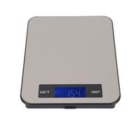 Balanza de cocina digital con gran pantalla LCD, precisión multiusos para un uso versátil, plataforma de acero inoxidable que ofrece resistencia a