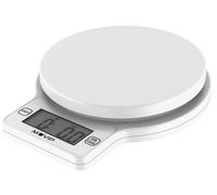 Balanza de Cocina Digital Redonda (Blanca) - MUVIP