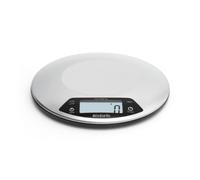 Balanza de cocina digital redonda Brabantia 480560, acero inoxidable satinado, c