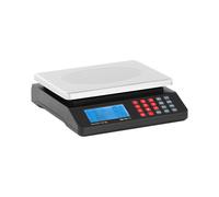Steinberg Systems Balanza De Control Báscula Para Almacén SBS-PW-30L (30 kg / 1 g, Superficie de pesaje: 215 x 175 mm, Pantalla LCD de dos partes)