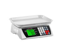 Steinberg Bascula De Control Balanza Digital SBS-PW-301CA (hasta 30 kg, Precisión De 1 g, Plato De Pesaje De 28,8 x 21,8 cm)
