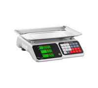 Balanza de control - 30 kg / 1 g - 34,1 x 24,1 cm - 6 LCD | Steinberg Systems