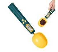 Balanza de cuchara medidora digital | Cuchara de medición de alimentos para perros de compañía - Balanza de cocción ajustable de alta precisión de 1000 g/0,1 g con pantalla LCD para alimentos,