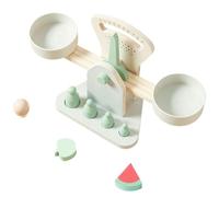 Balanza De Embotable - Juguetes Aritméticos Para | Balanza De Peso Seguro Pan Balance | Juguetes De Escala De Madera | Kits Científicos Educativos Interactivos, Juego De Matemáticas