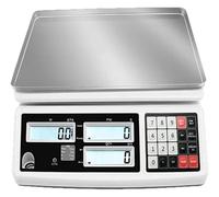 Balanza de joyas peso digital gramo y onza balanza de conteo de laboratorio balanza electrónica industrial pieza de moneda 0.1g tornillo tuerca de botón (3kg/0.1g)