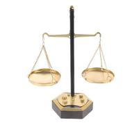 Balanza de Justicia de Metal Vintage, Decoración de Escritorio Scale | Diseño de Balanza de Escritorio, Centro de Mesa para Hogar y Mesa de Café, Hierro Aleado