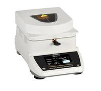 Balanza de laboratorio PCE-MA 200TS para la determinación precisa de la humedad absoluta de diferentes materiales/Pantalla táctil/Manejo sencillo/Memoria para 32 mediciones/Software opcional