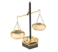 Balanza de Metal Vintage, Escultura de Balanza para Escritorio | Decoración de Mesa Báscula de Adorno, Balanza Justicia Adorno, Hierro Aleado, Centro de Mesa