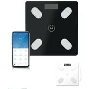 BALANZA DE PESO DIGITAL BLUETOOTH ELECTRÓNICA DE VIDRIO CAPACIDAD 180 KG B24 SC0
