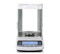 Balanza de precisión laboratorio 0,0001 g, pesas electrónicas magnéticas calibración automática,01 mg, balanza médica Grado comercial