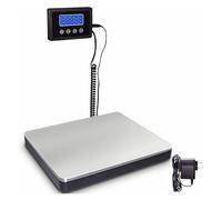 Balanza digital, Báscula de 360 libras, báscula postal resistente de acero inoxidable con temporizador/retención/tara, báscula Digital for paquetes/equipaje/oficina de correos