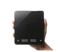 Balanza digital, Báscula de café con pantalla LED intelinte, báscula de cocina, espejo de 3kg/0,1g + báscula básica + electrónica, temporizador automático incorporado for verter sobre Espresso