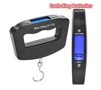Balanza digital, Minibáscula electrónica portátil de 50kg for el hogar, supermercado, compra de verduras, gancho de pesca, paquete exprés, equipaje(Type 1 Hook 1pc)