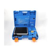 Balanza electrónica manual de recuperación de refrigerante VES-50A, balanza electrónica de llenado cuantitativo de freón metálico de alta precisión de 9 V, fácil de usar para principiantes y profesi