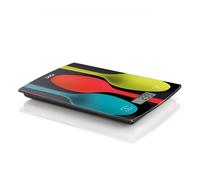 Laica - KS1035 báscula de cocina Multicolor Encimera Rectángulo Báscula electrónica de cocina
