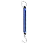 Balanza mecánica de metal con resorte de mano, dinamómetro, balanzas cilíndricas para equipaje de viaje y uso en la cocina, tareas domésticas, báscula compacta de gancho para colgar