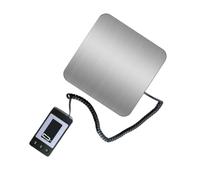 Balanza Postal Digital Portátil de 50kg, Precisión ±6g, LCD | Doble Alimentación USB y Pilas Aaa, Control Mano, Acero Inoxidable y Plástico, para Hogar y Almacén
