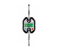 Balanzas colgantes, Báscula electrónica colgante de acero inoxidable de 150 kg y 50 g con gancho for equipaje y pantalla LCD.(Nero)