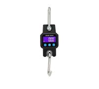 Balanzas colgantes, Báscula electrónica portátil de gancho con cargador, mini báscula elevadora for uso doméstico(Nero)