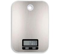 Balanzas electrónicas de cocina Escala electrónica, báscula de pesaje de cocina de alimentos digitales, escalas de cocción de acero inoxidable Escalas de diseño elegante, colgando en la pared LCD Most