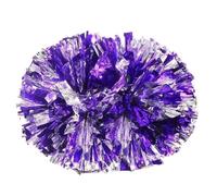 Balas de animadores de plástico, Pompones De Porristas Multicolor 28cm Paquete De 6(Color 3)