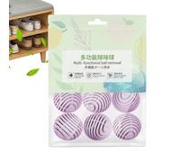 Balas De Baloncesto, Bolas De Calzado - 6 Piezas Ambientador De Bota Eliminador De Olor De Zapato - Comedores De Olor Para Zapatos, Eliminador De Olor De Pies Ecológico Para Zapatos,