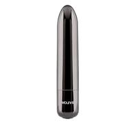Balas y huevos vibradores marca Evolved Novelties Real Simple Bullet Vibrator - Black Chrome