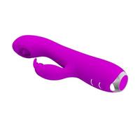 Pretty Love Balas y huevos vibradores Rachel Recargable con succionador Morado 1 ud